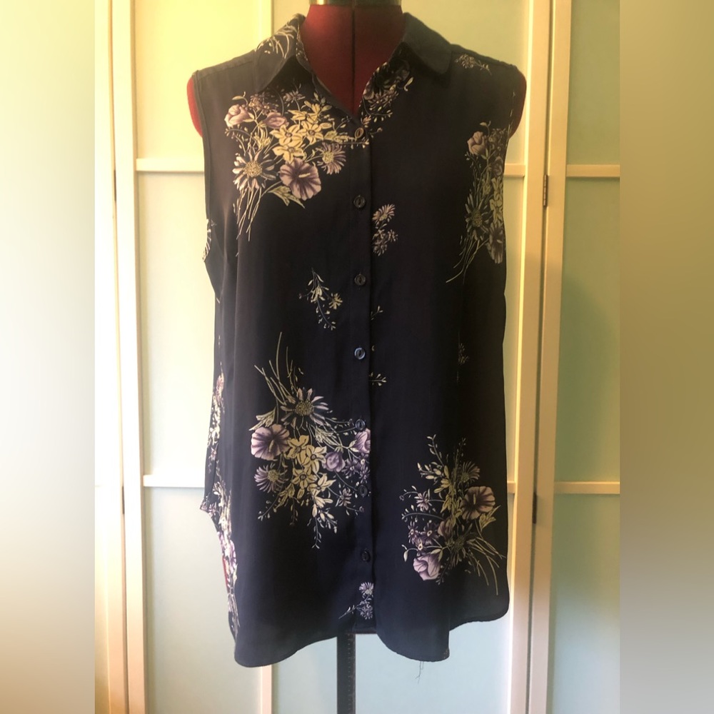 Cleo sleeveless blouse